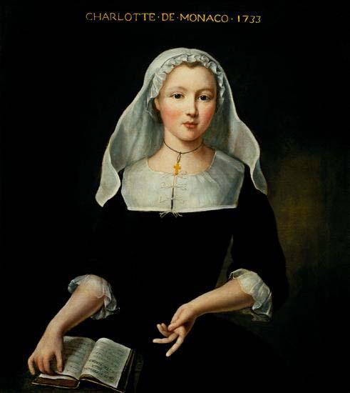 unknow artist Portrait of Charlotte de Monaco